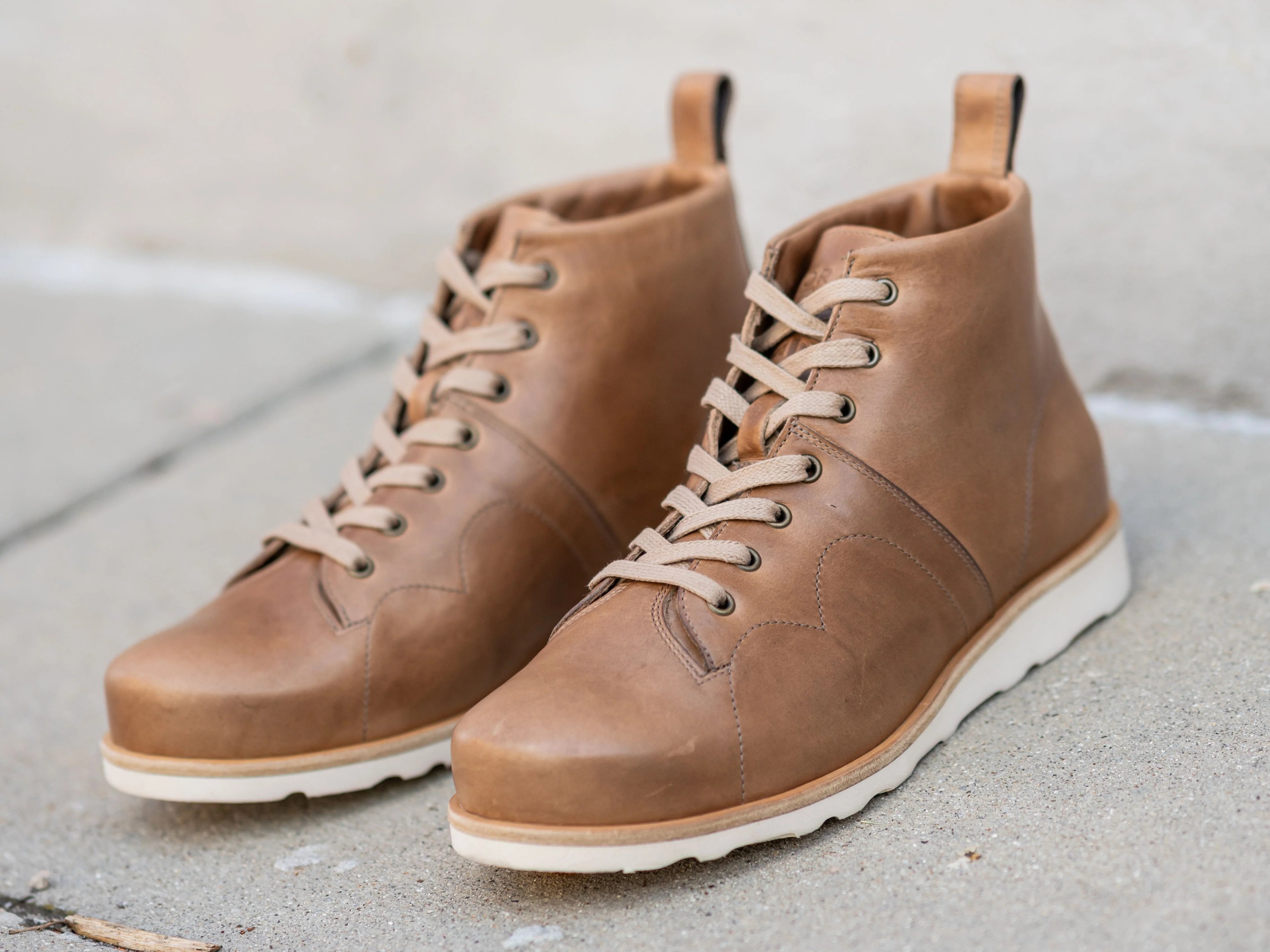 GORAL x Rose Anvil Monkey Boots - Horween Chromexcel Natural Leather - PRE ORDER - Image 4
