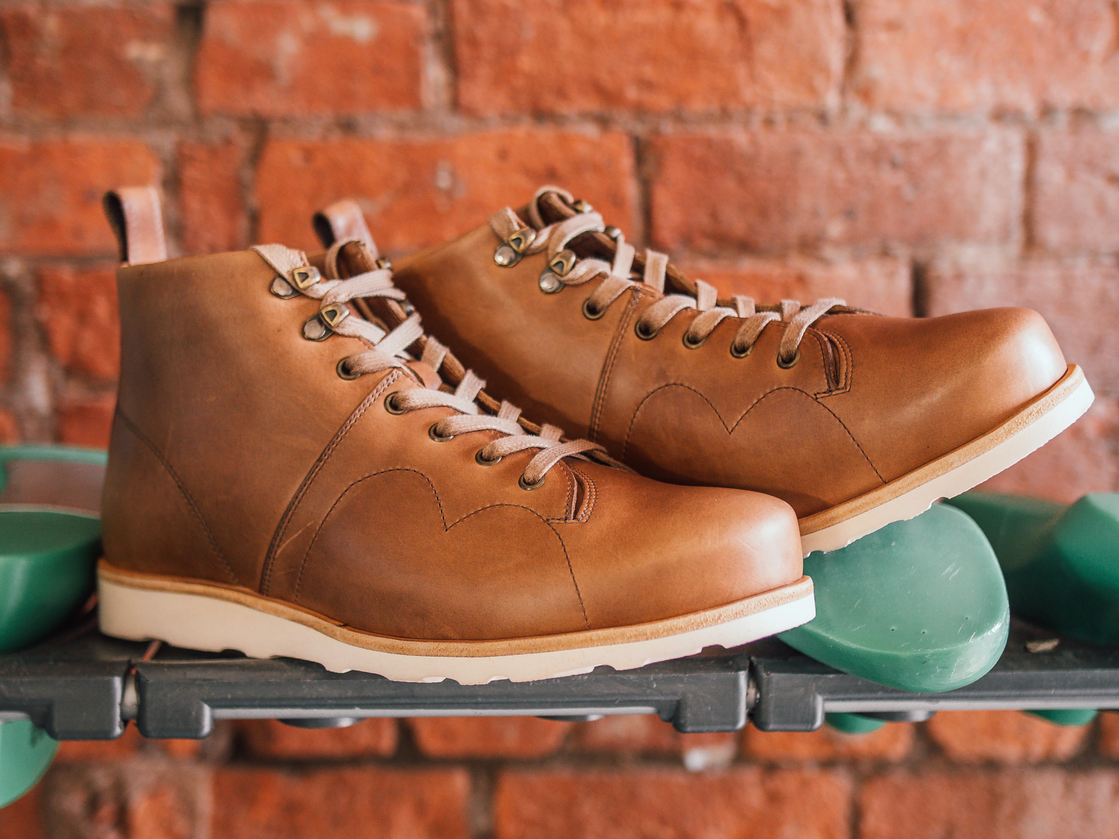 GORAL x Rose Anvil Monkey Boots - Horween Chromexcel Natural Leather - PRE ORDER - Image 5