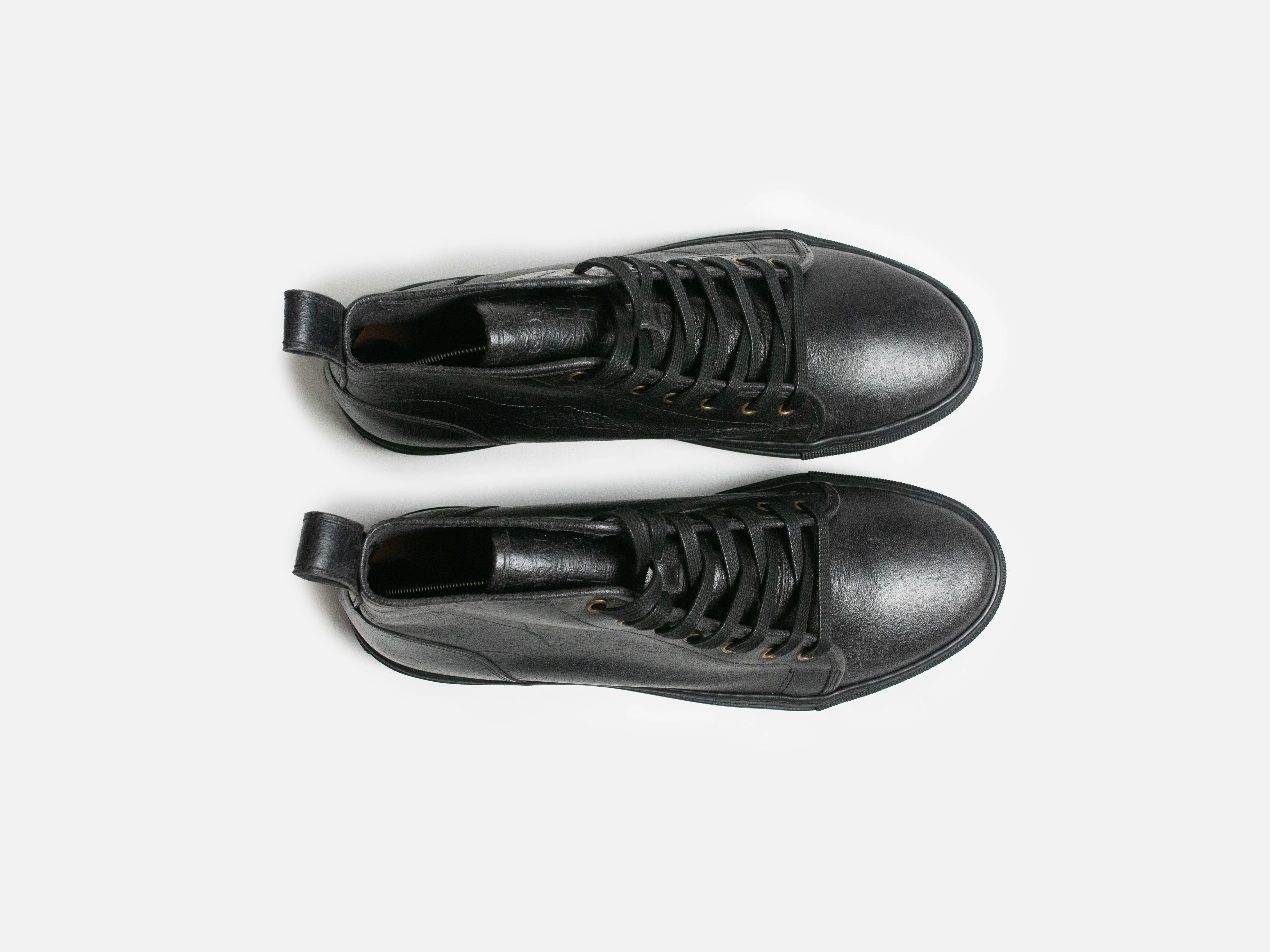 Rose Anvil X GORAL SMUGS High Top Sneaker 2.0 - Charles F Stead Crazy Cow Black - Image 3