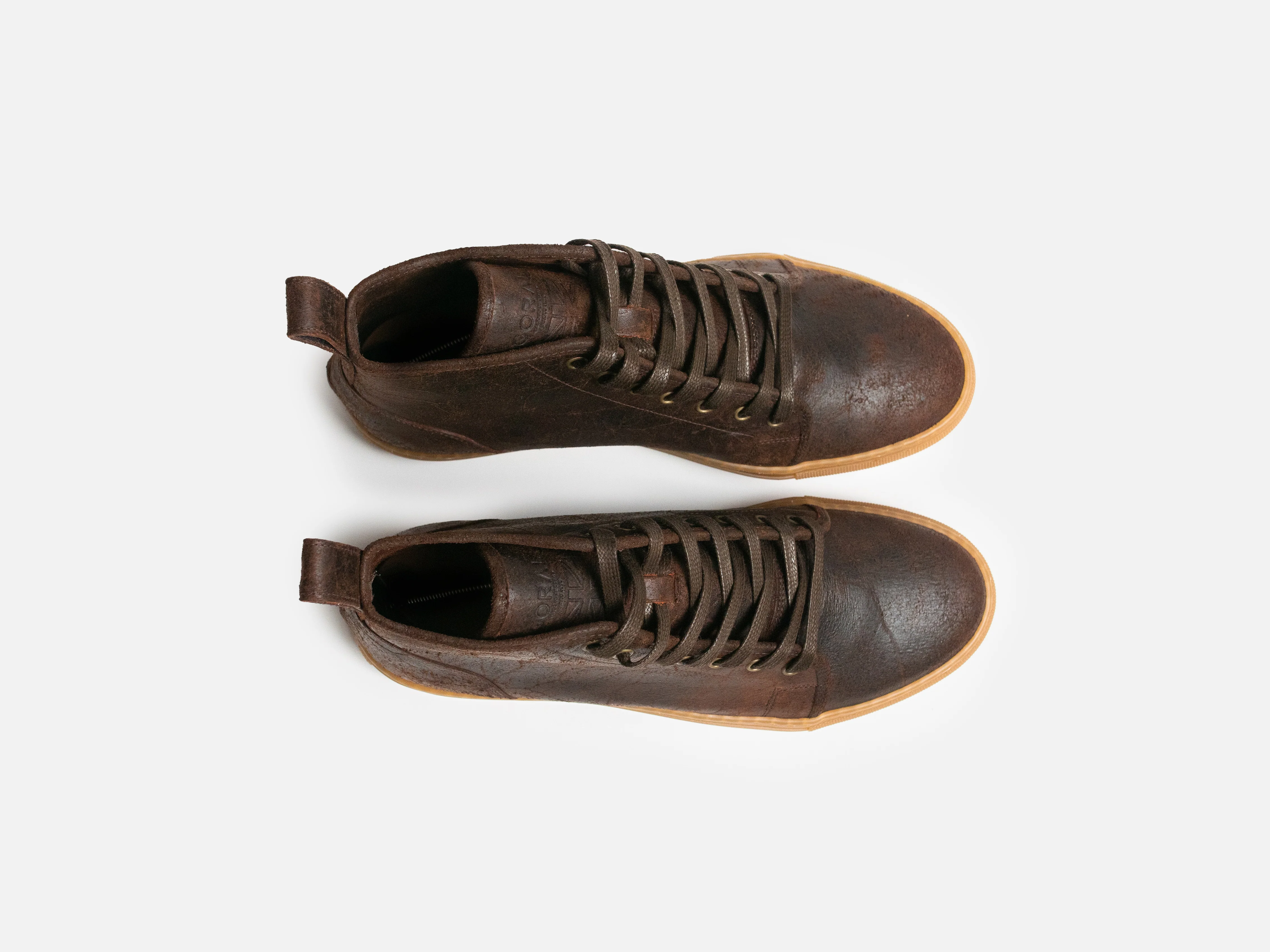 Rose Anvil X GORAL SMUGS High Top Sneaker 2.0 - Charles F Stead Crazy Cow Brown - Image 3