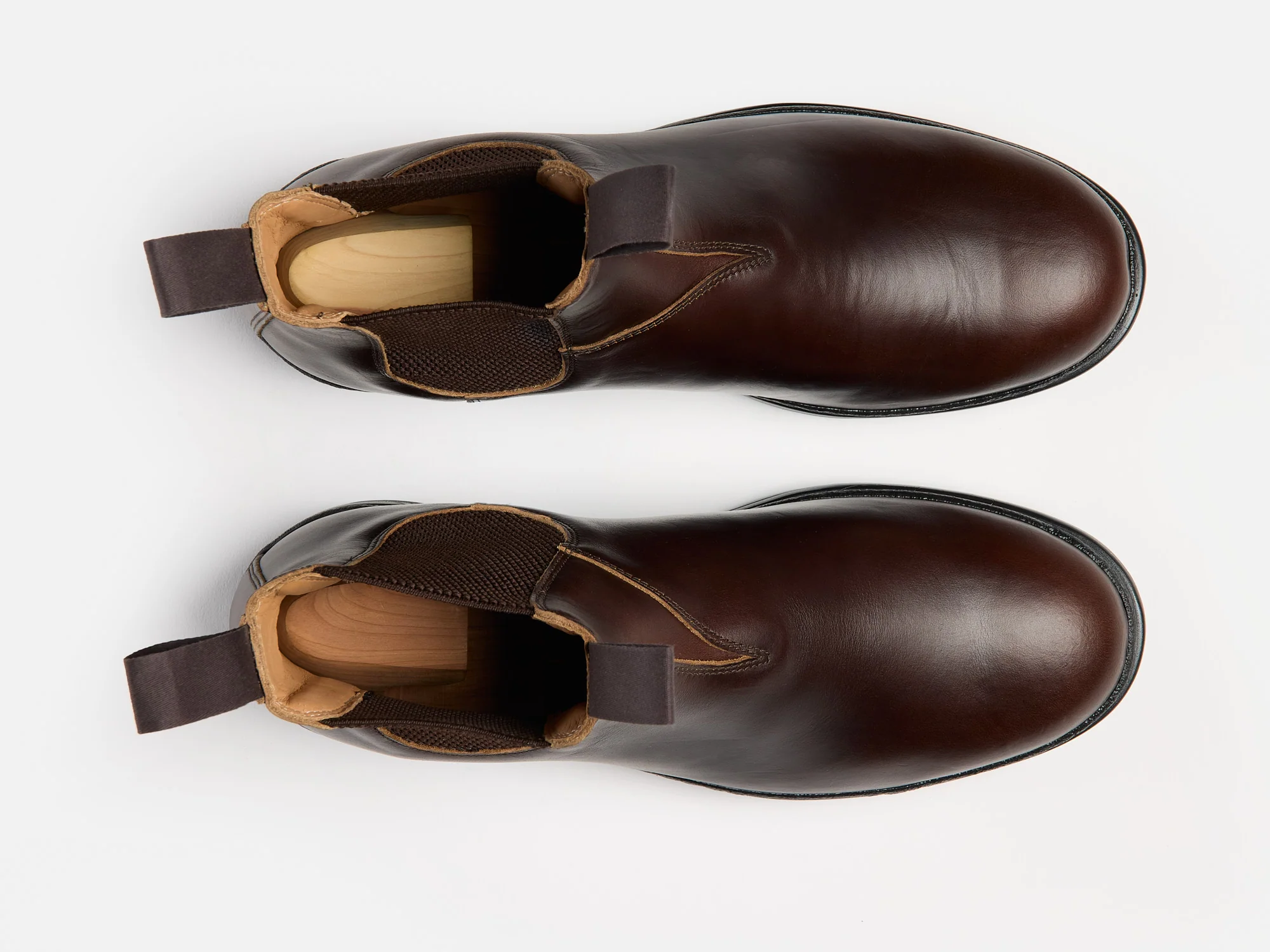 The Baslow Chelsea Boot - Horween Chromexcel Dark Brown Leather - Image 6