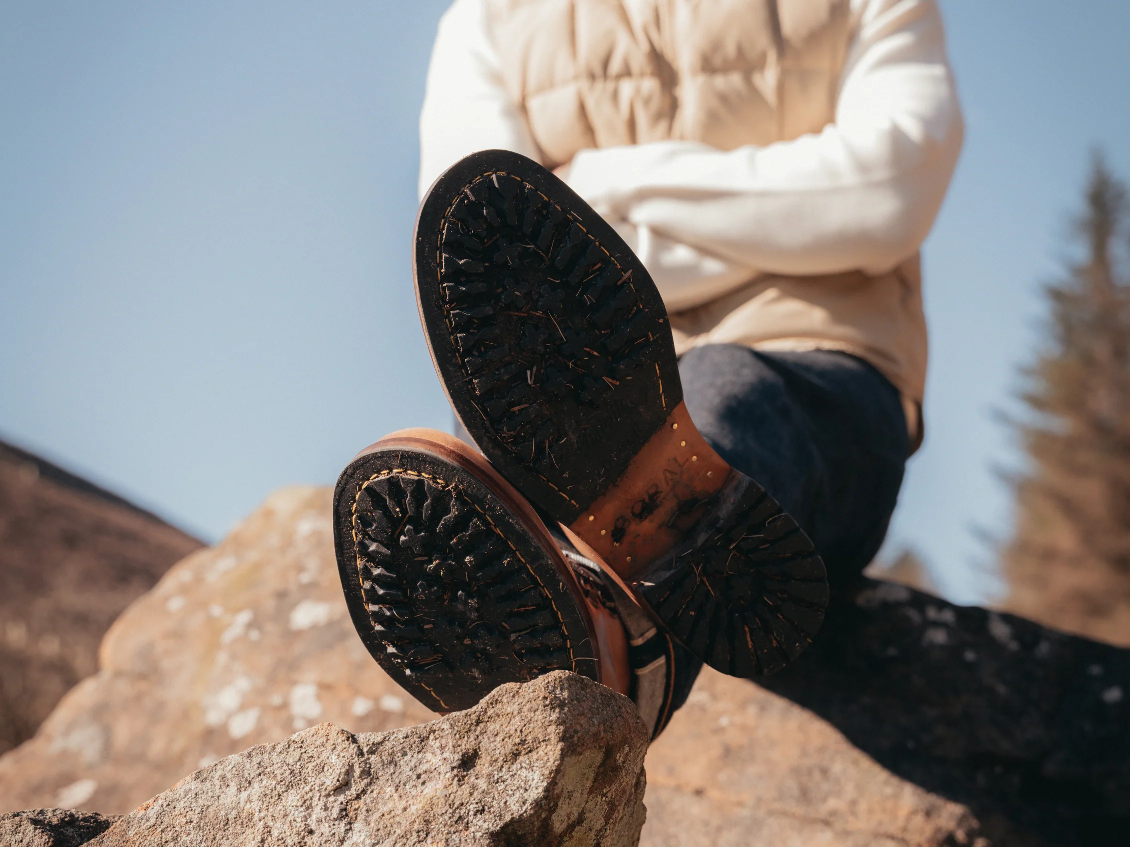 The HAROLD Hiking Boot - Horween Natural Leather - Image 5