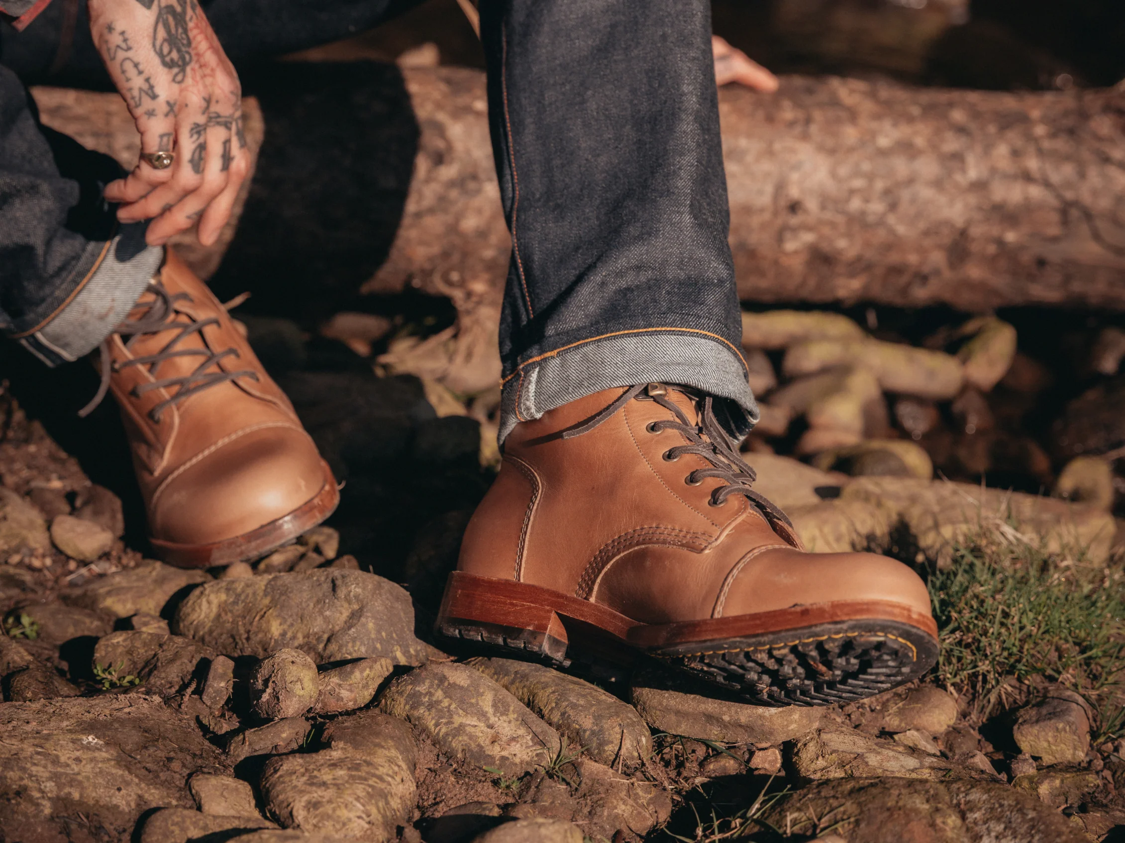 The MATLOCK Service Boot - Horween Natural Leather - Image 4