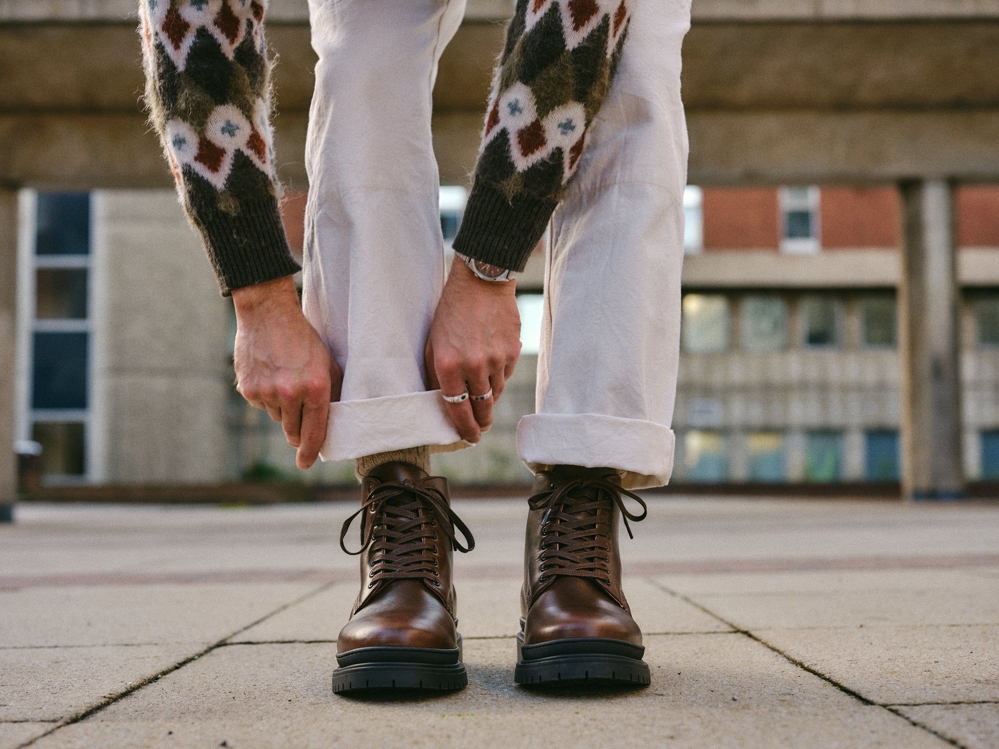 The Sharman Boot - Horween Dark Brown Leather - Image 5