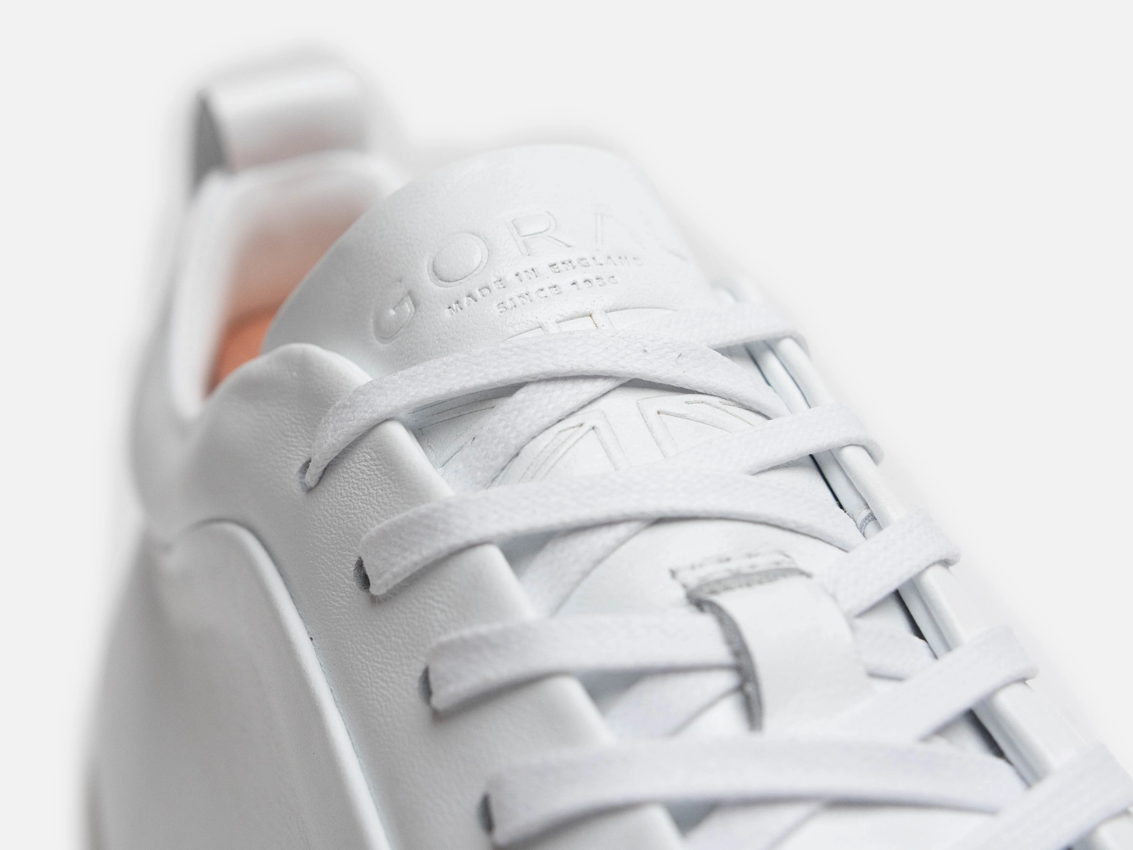 WALKLEY Barefoot Low Top White Calfskin Leather Sneaker - Ready To Ship - Image 6